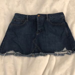 Denim skirt